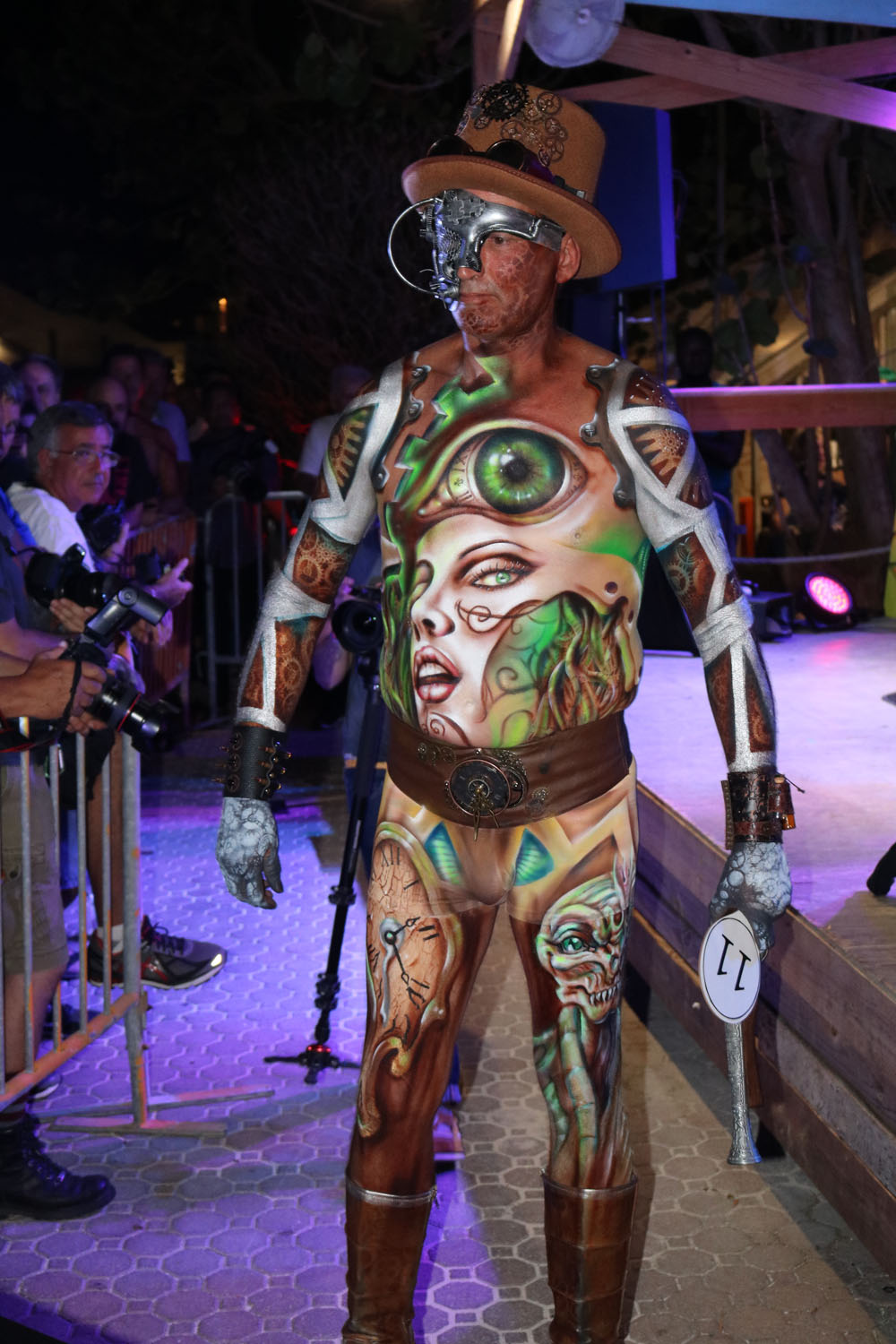 Body Art Paint 2017 photo - Duval Street, Key West